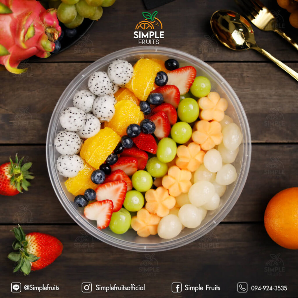 ร้านค้า - Simple Fruits ผลไม้สดปอกพร้อมทาน