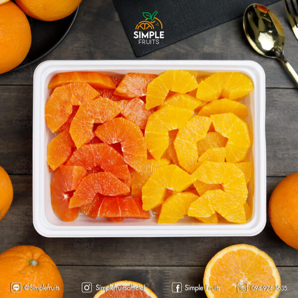 ส้มผสมหลายสายพันธุ์ - Simple Fruits ผลไม้สดปอกพร้อมทาน